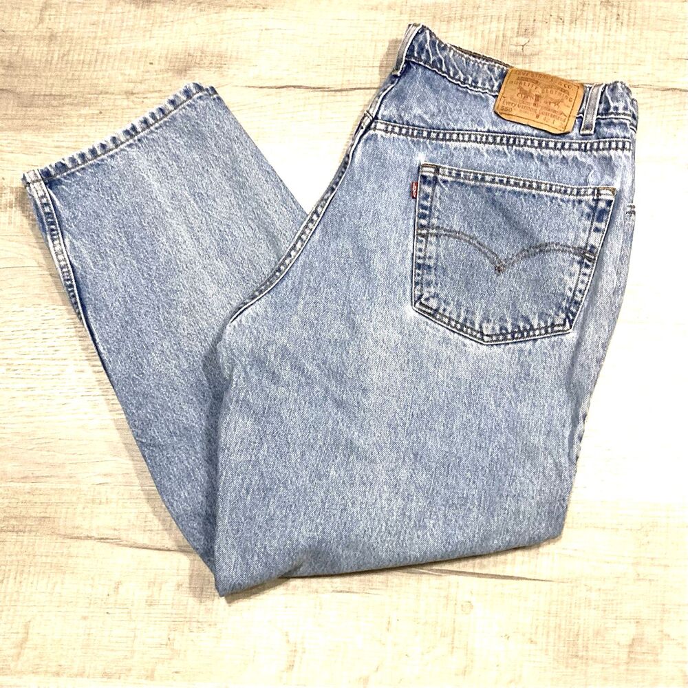Levi’s 550 Jeans Men’s 40 x 29 (Tag 42x30) Relaxed Fit Red Tab - Picture 2 of 15